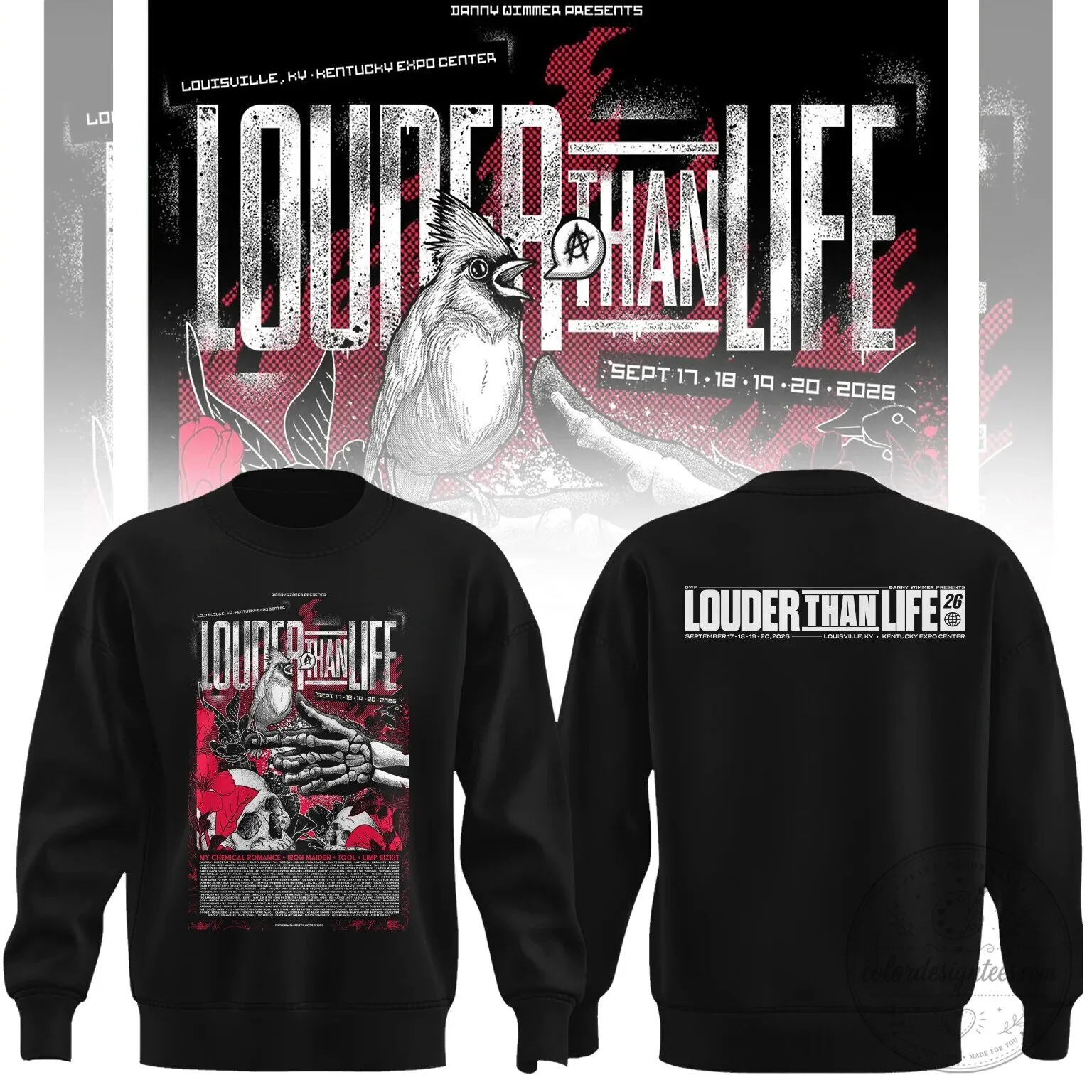 Louder Than Life Festival 2026 Kentucky Expo Center Music Event Sweatshirt
