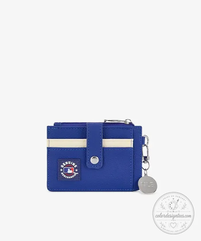 Chicago Cubs Baseball Team Logo Blue Credit Card Holder Wallet 17 Chicago Cubs Baseball Team Logo Blue Credit Card Holder Wallet