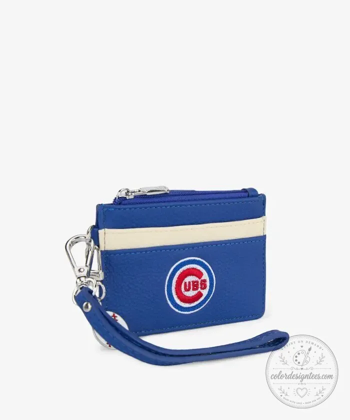 Chicago Cubs Baseball Team Logo Blue Credit Card Holder Wallet 18 Chicago Cubs Baseball Team Logo Blue Credit Card Holder Wallet
