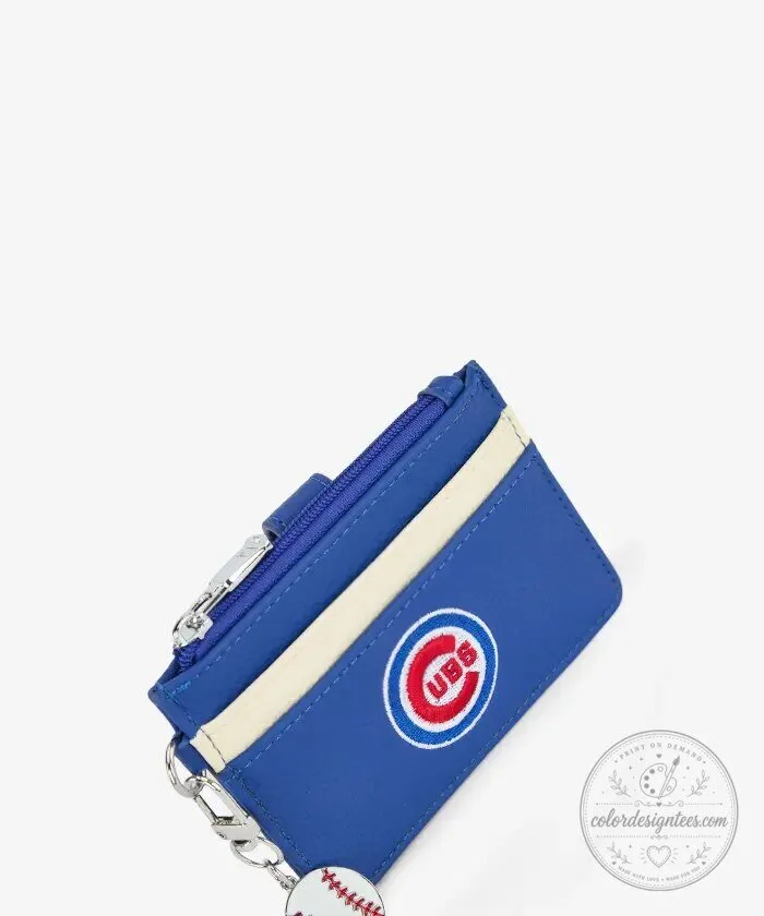 Chicago Cubs Baseball Team Logo Blue Credit Card Holder Wallet 19 Chicago Cubs Baseball Team Logo Blue Credit Card Holder Wallet