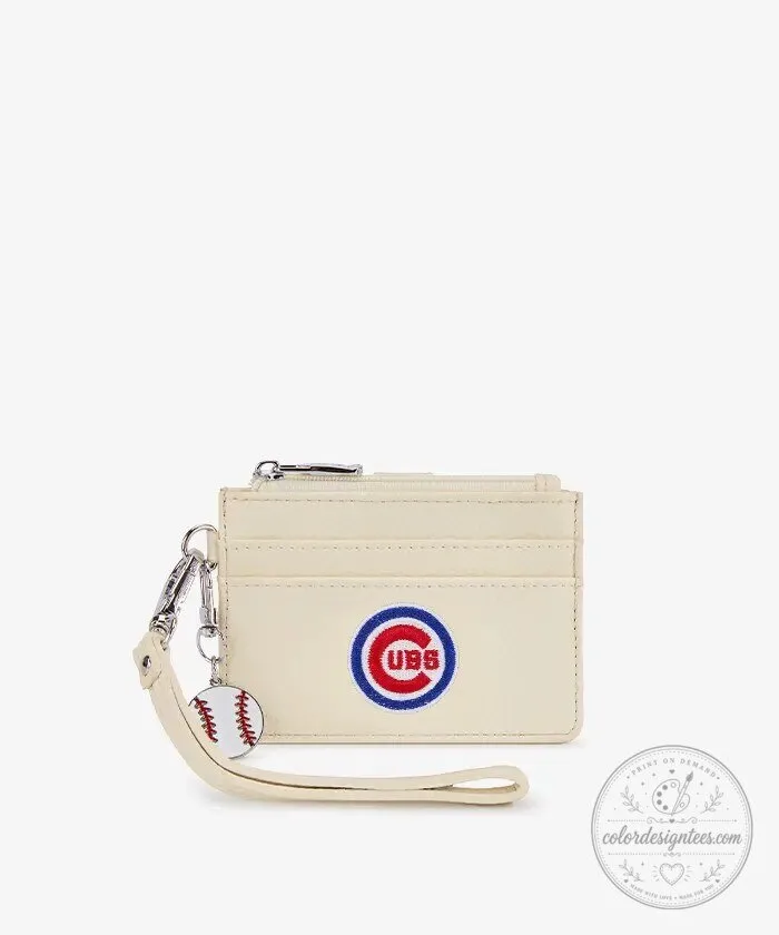 Chicago Cubs Baseball Team Logo Blue Credit Card Holder Wallet 23 Chicago Cubs Baseball Team Logo Blue Credit Card Holder Wallet