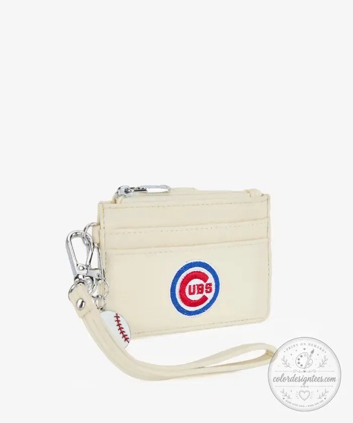 Chicago Cubs Baseball Team Logo Blue Credit Card Holder Wallet 25 Chicago Cubs Baseball Team Logo Blue Credit Card Holder Wallet