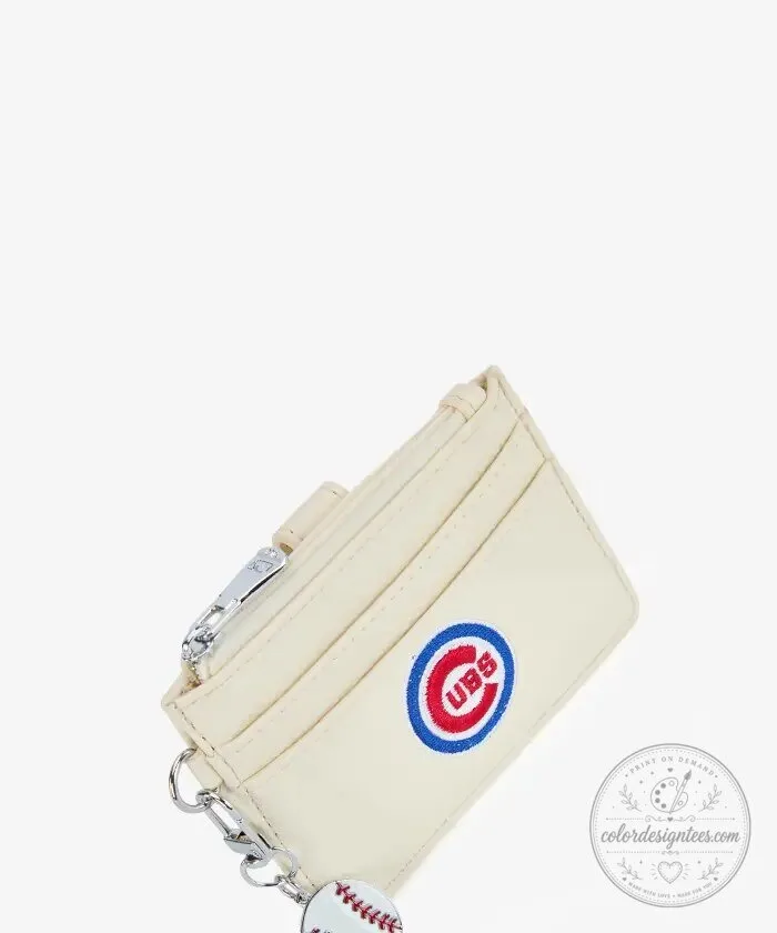 Chicago Cubs Baseball Team Logo Blue Credit Card Holder Wallet 26 Chicago Cubs Baseball Team Logo Blue Credit Card Holder Wallet