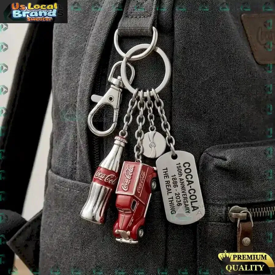 Coca-Cola The Real Thing 150th Anniversary Commemorative Keychain 8 Coca-Cola The Real Thing 150th Anniversary Commemorative Keychain
