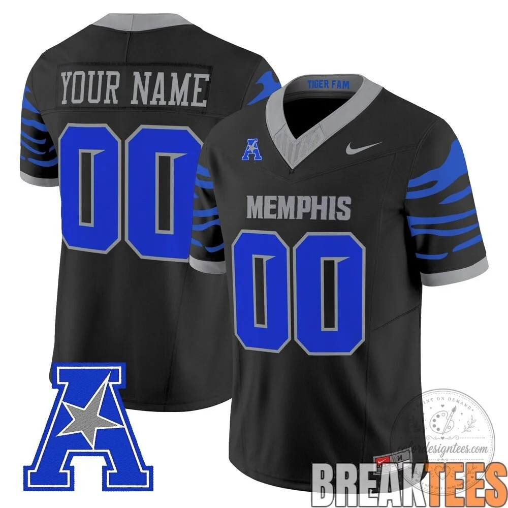 Memphis Tigers College Football Team Custom Stitched Jersey 10 Memphis Tigers College Football Team Custom Stitched Jersey
