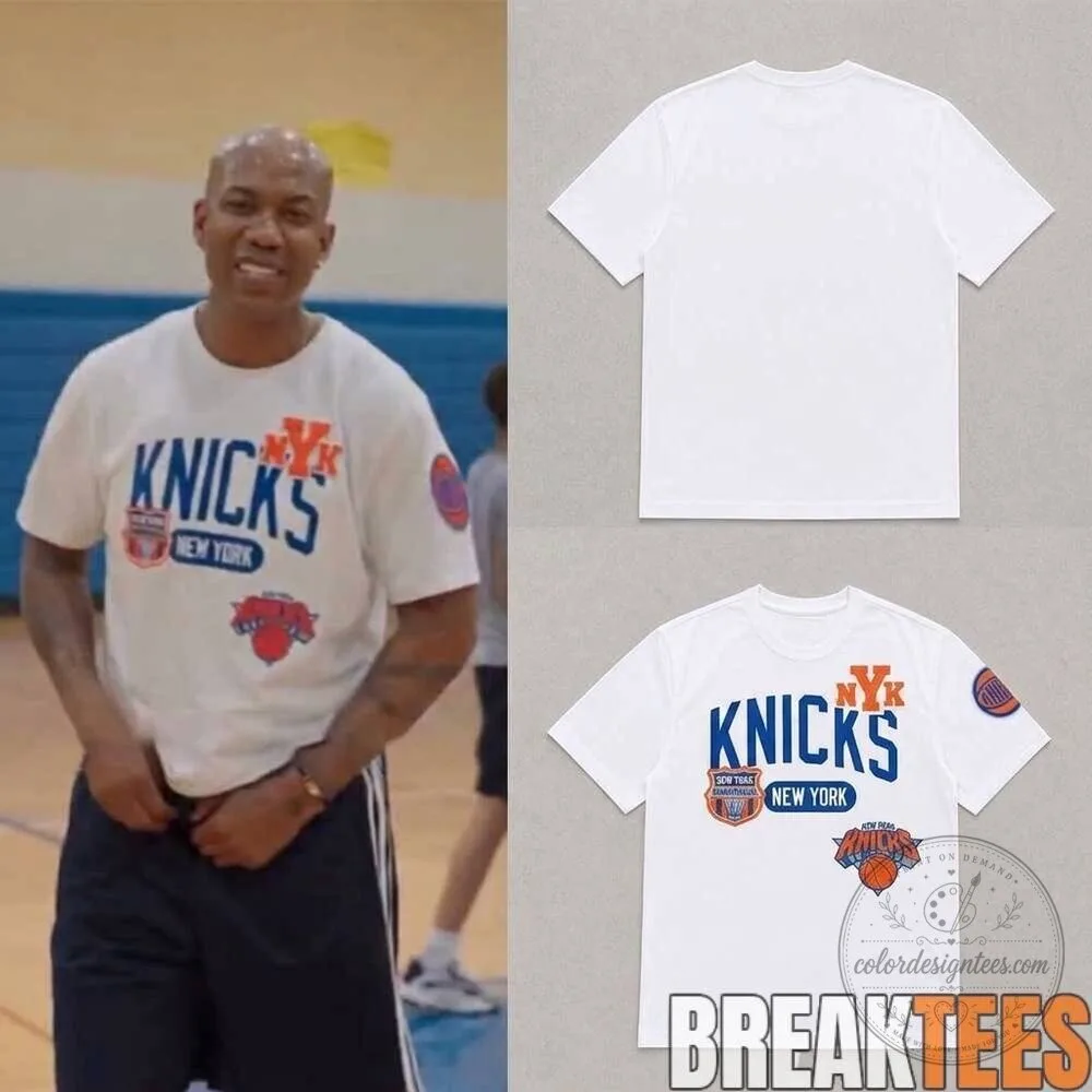 New York Knicks Stephon Marbury Basketball T-Shirt