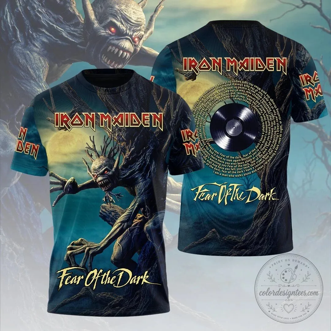 Iron Maiden Fear of the Dark Album Art T-Shirt