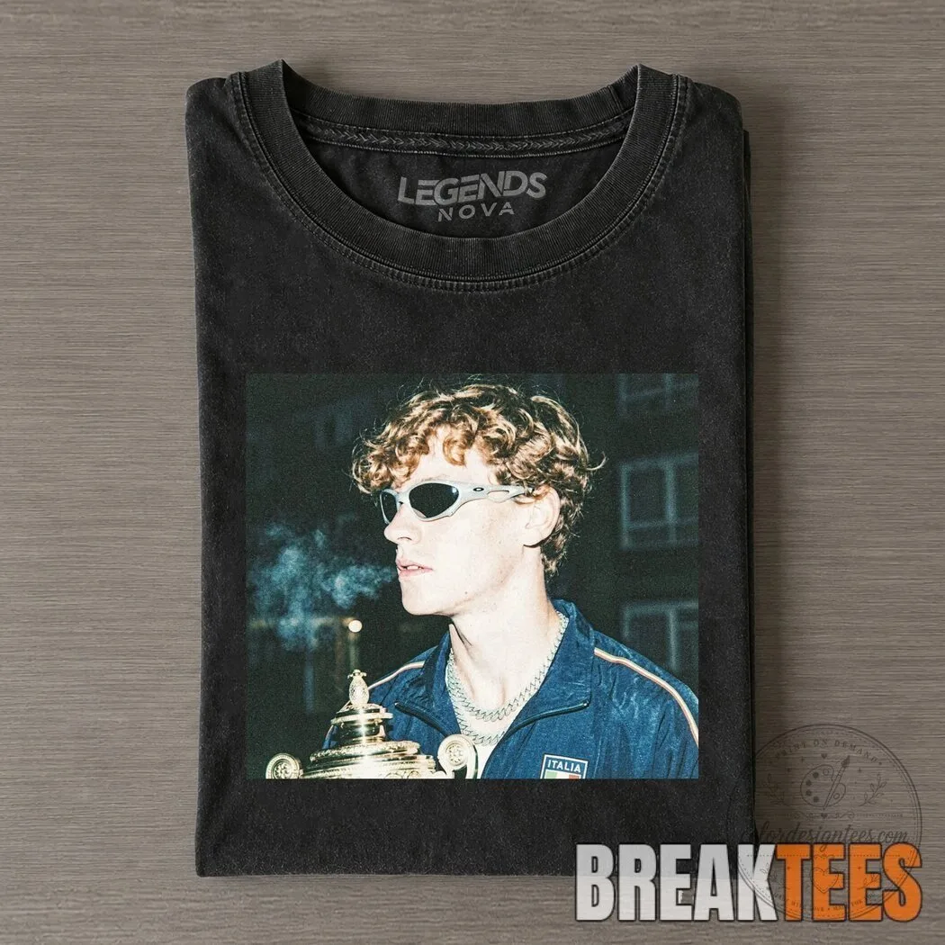 Jannik Sinner Indian Wells Miami Monte Carlo Madrid Tennis T-Shirt 15 Jannik Sinner Indian Wells Miami Monte Carlo Madrid Tennis T-Shirt