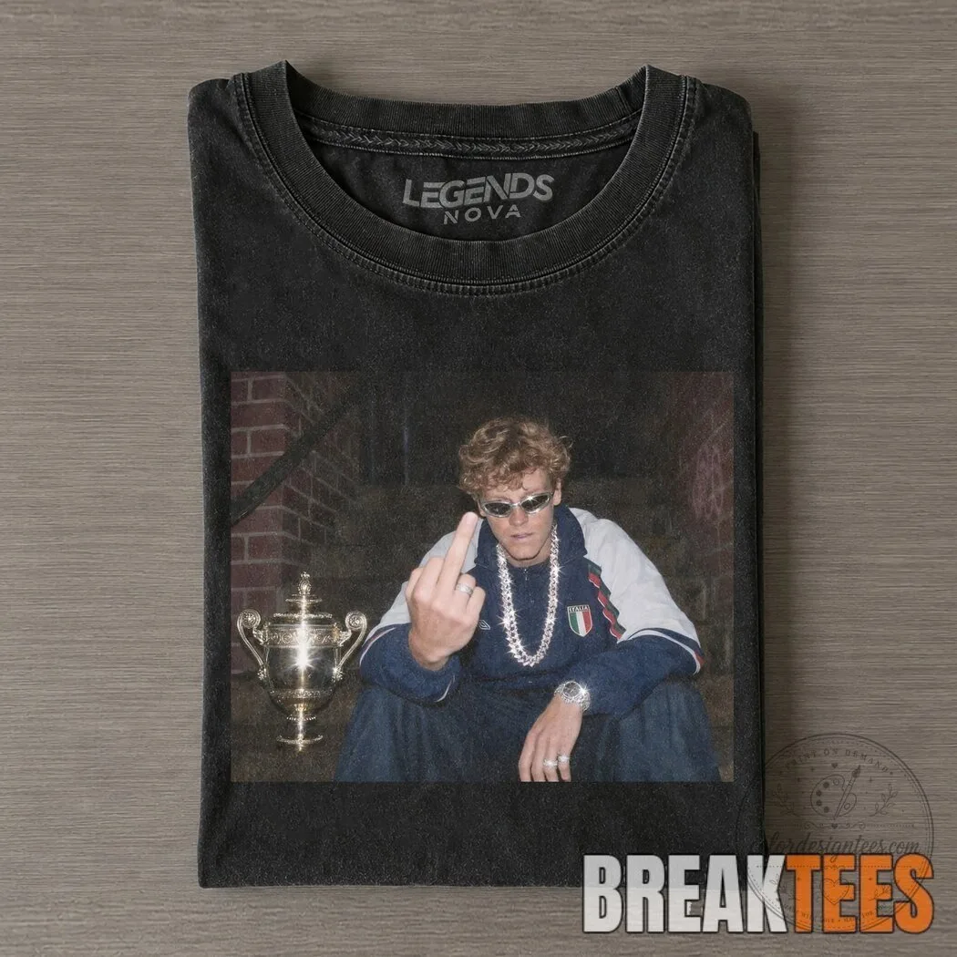Jannik Sinner Indian Wells Miami Monte Carlo Madrid Tennis T-Shirt 16 Jannik Sinner Indian Wells Miami Monte Carlo Madrid Tennis T-Shirt