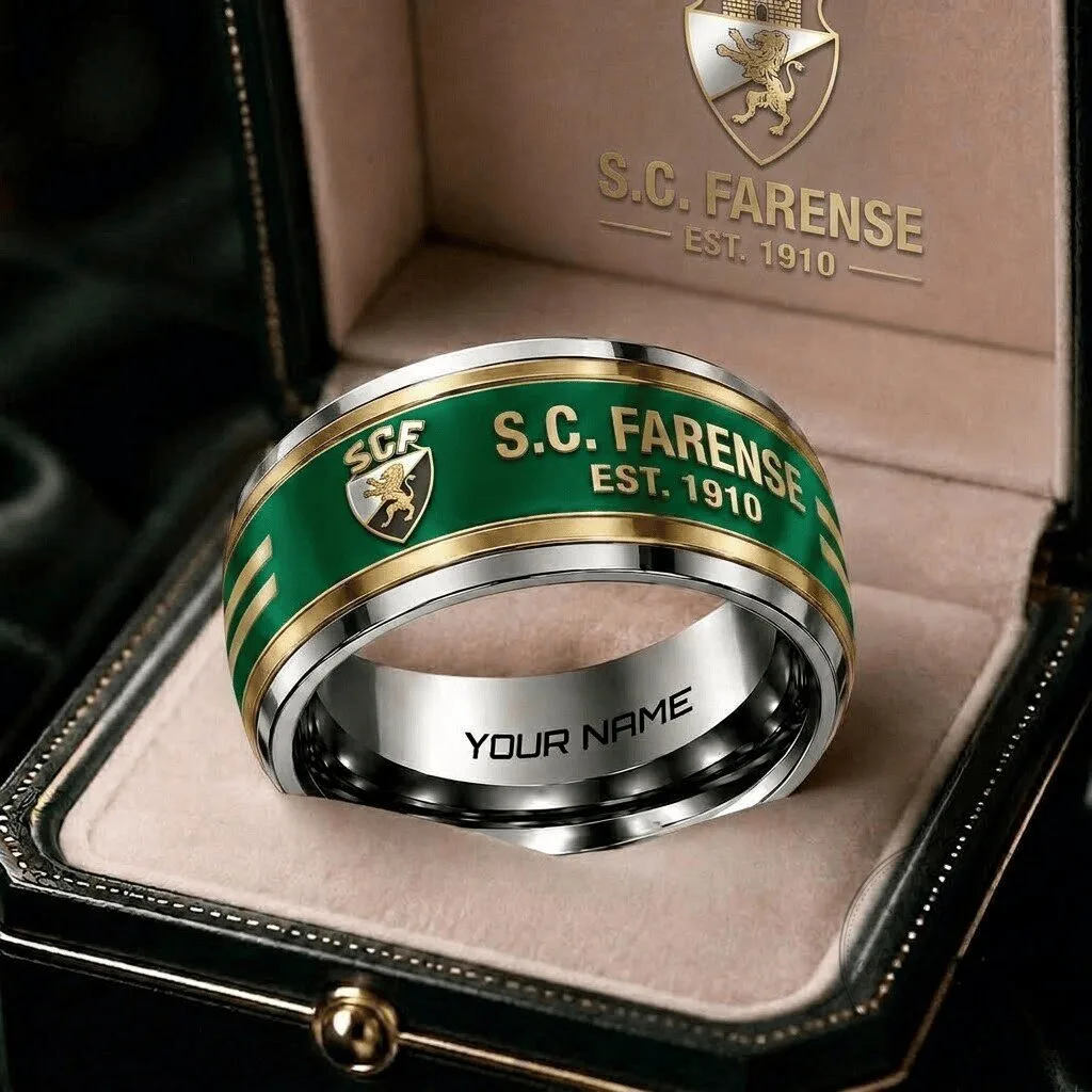 Sporting Clube Farense Primeira Liga Personalized Football Team Ring