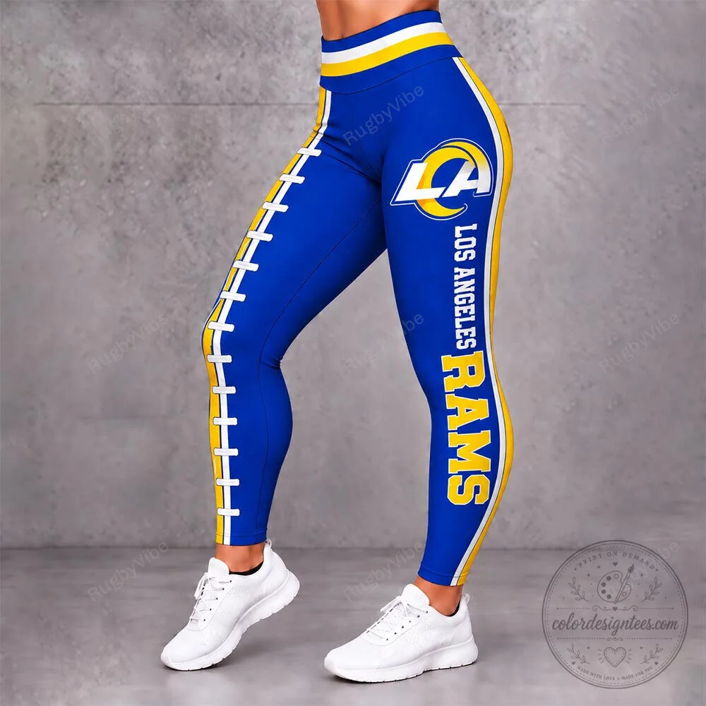 Los Angeles Rams Football Team Royal Blue Women's Leggings
