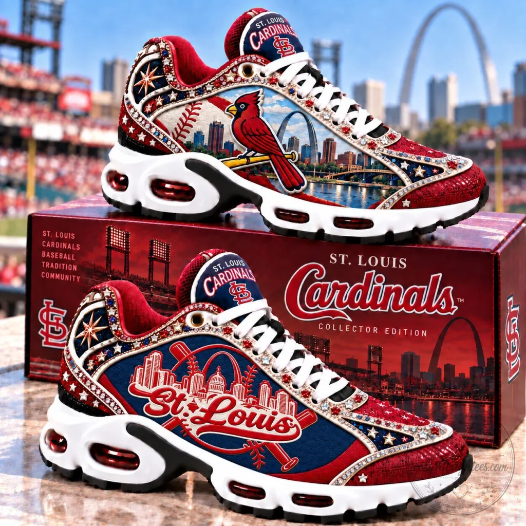 St. Louis Cardinals Baseball Team Fan Air Max Style Shoes St. Louis Cardinals Baseball Team Fan Air Max Style Shoes