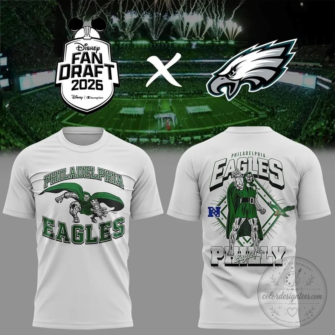 Philadelphia Eagles Fan Shirt Doctor Doom Marvel Comics T-Shirt
