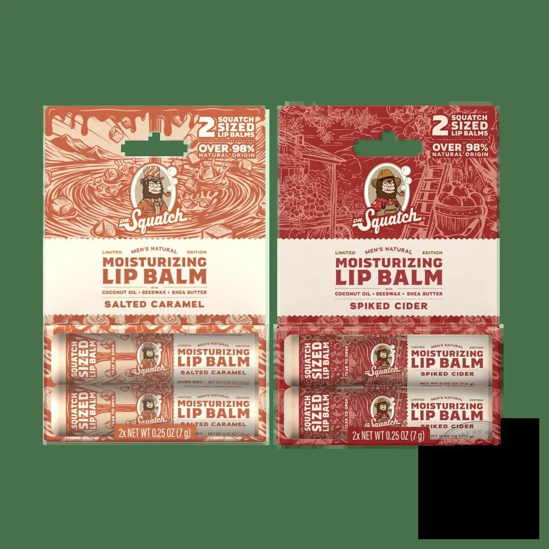 Dr. Squatch Limited Edition Fall Lip Balm 4-Pack