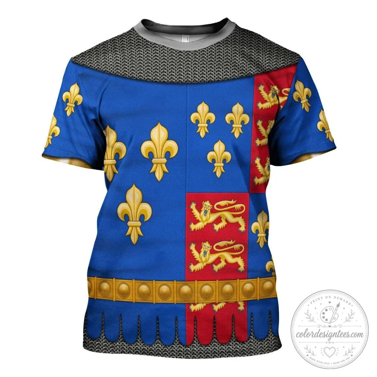 Henry VI of England Royal Armor Medieval Knight Costume Hoodie and Pants Set 19 Henry VI of England Royal Armor Medieval Knight Costume Hoodie and Pants Set