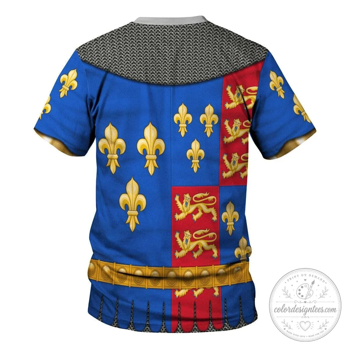 Henry VI of England Royal Armor Medieval Knight Costume Hoodie and Pants Set 25 Henry VI of England Royal Armor Medieval Knight Costume Hoodie and Pants Set