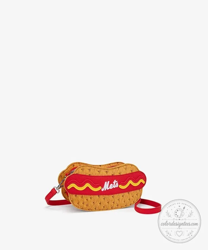 New York Mets Hot Dog Crossbody Bag 18 New York Mets Hot Dog Crossbody Bag