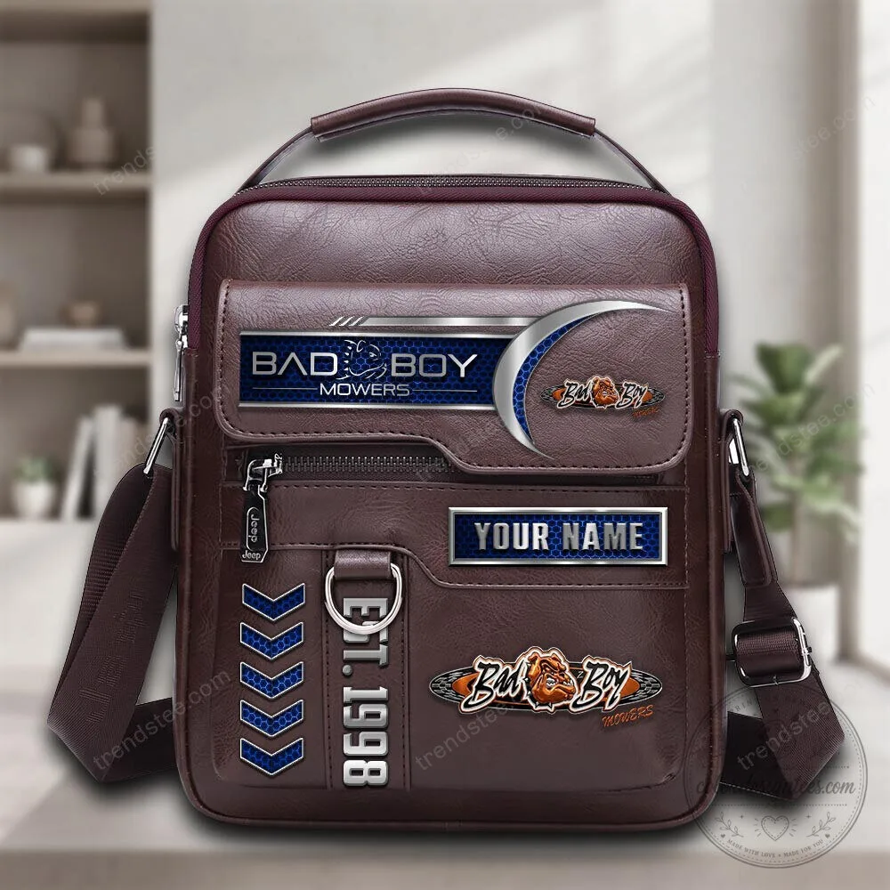Bad Boy Mowers Personalized Leather Handbag