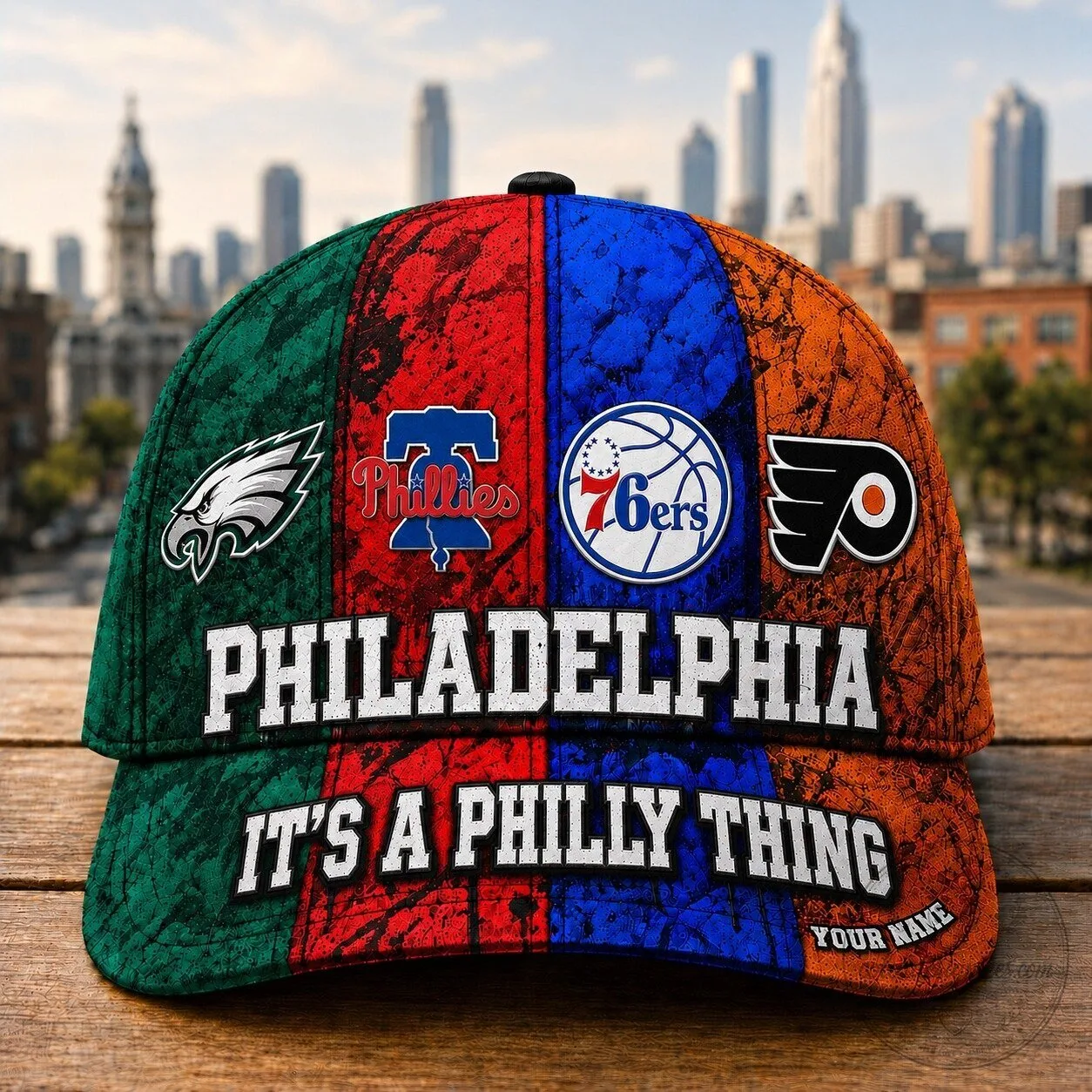 Personalized Cap Hat for Philadelphia Sports Teams - It's A Philly Thing