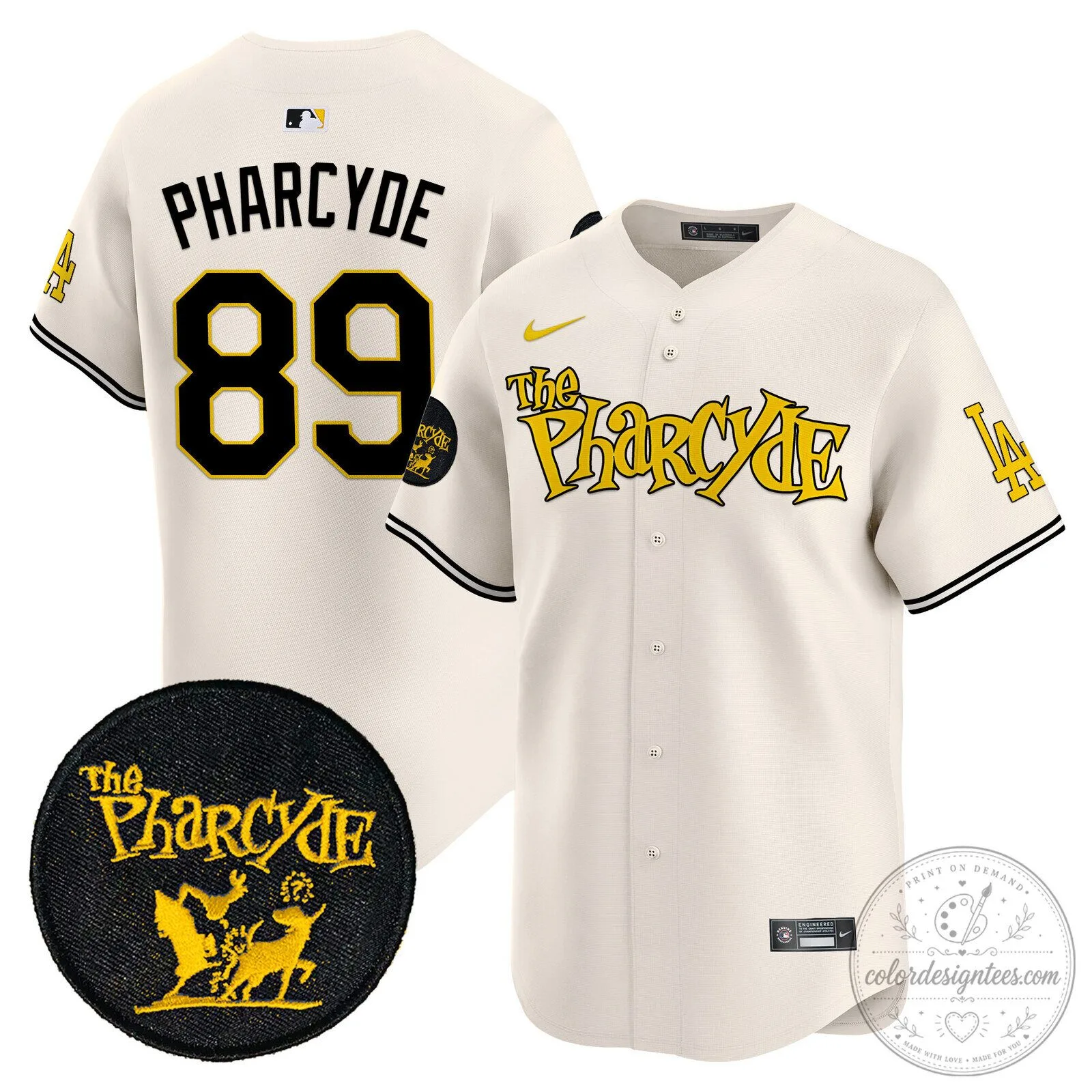 Los Angeles Dodgers The Pharcyde Baseball Jersey