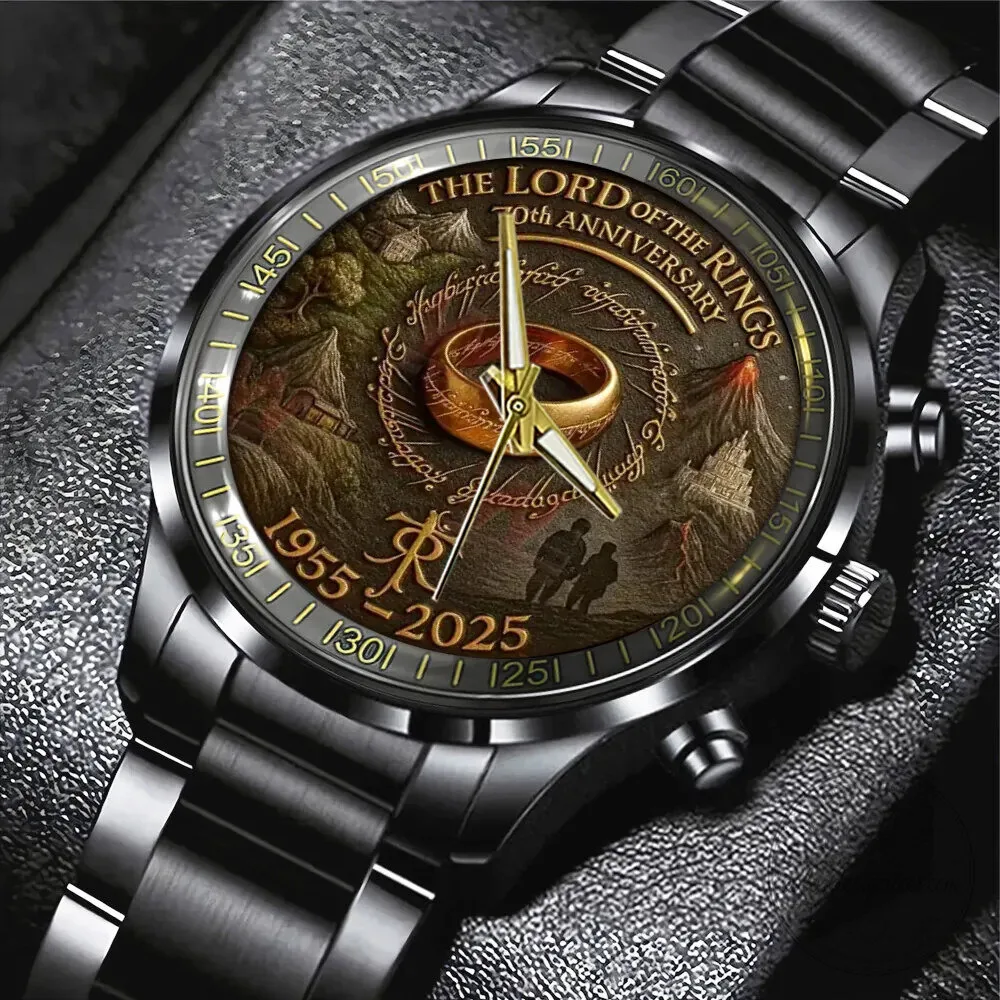 Lord of the Rings 70th Anniversary Black Stainless Steel Watch 6 Lord of the Rings 70th Anniversary Black Stainless Steel Watch