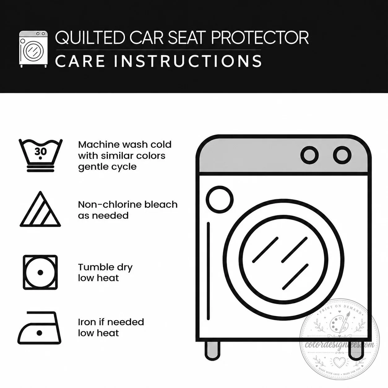 Autumn Chicken Friends Quilted Car Seat Cover Protector 10 Autumn Chicken Friends Quilted Car Seat Cover Protector