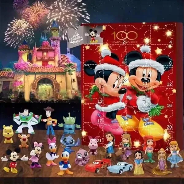 Disney 100 Years of Wonder Mickey Minnie Mouse Christmas Advent Calendar